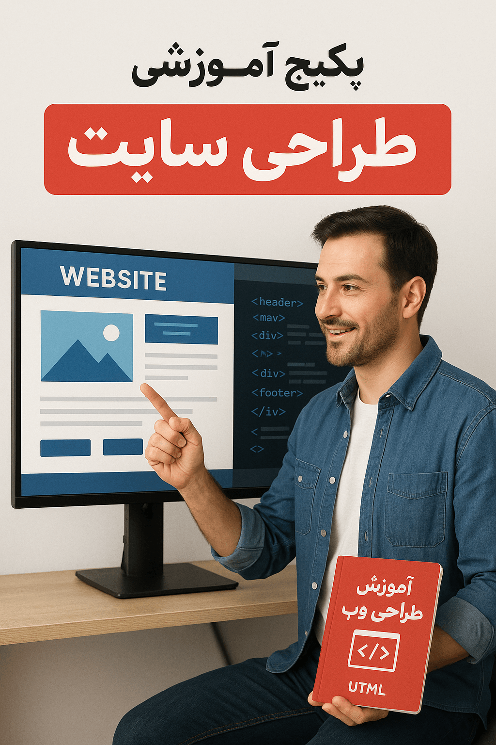 پکیج جامع آموزش طراحی سایت