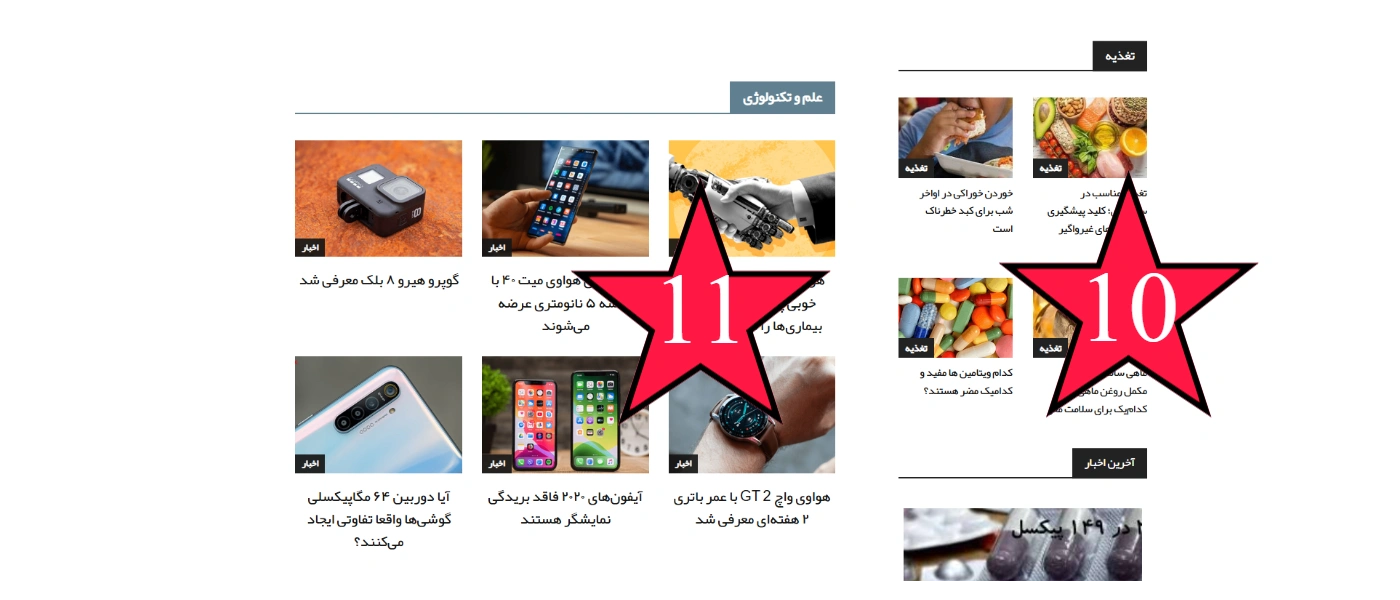 راهنمای محتواگذاری قالب خبری هیراد